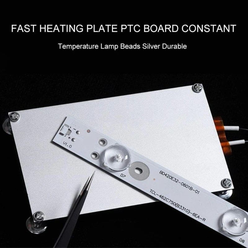 Piastra divisa BGA dissaldante in alluminio rettangolare con Chip di saldatura riscaldante da 600W