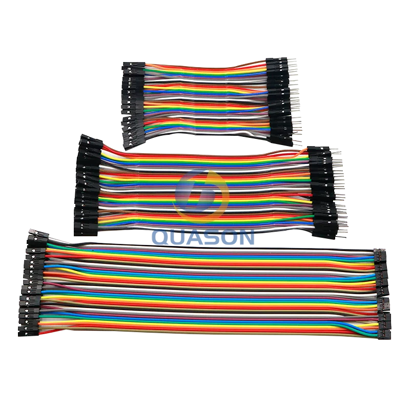 40PIN 10CM 20CM 30CM Dupont Dòng Đực + Nữ Đến Nam Nữ Cho Nữ dây Nhảy Dupont Dây Cáp Cho Arduino DIY