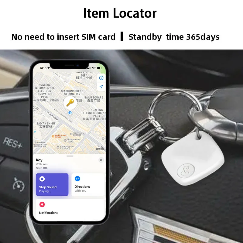 Smart Bluetooth GPS Tracker Werk Voor Apple Vind Mijn APP ITag Anti Verloren Herinnering Apparaat MFI Rated Locator Autosleutel Huisdier Kids Finder