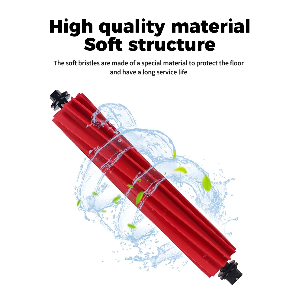 Roller Brush For Roborock G20/S8/S8 Pro Ultra/S8+/Q5 Pro/Q5 Pro+/Q8 Max/Q8 Max Plus Robot Vacuum Cleaner Attachment Main Brushes