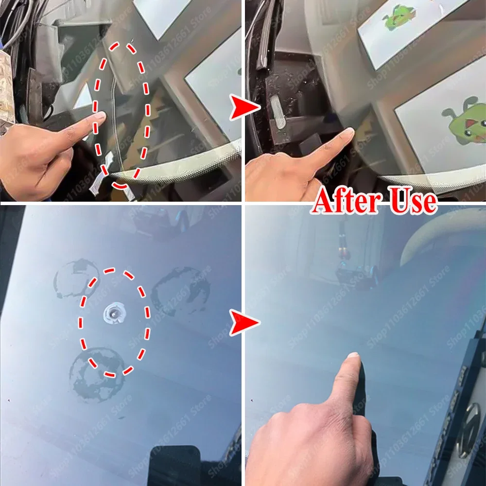 Car Glass Repair Window Cracks Gone Kit Remove Scratch Automobile Truck Motorcycles Broken Repair Windscreen Crack Recovery Set