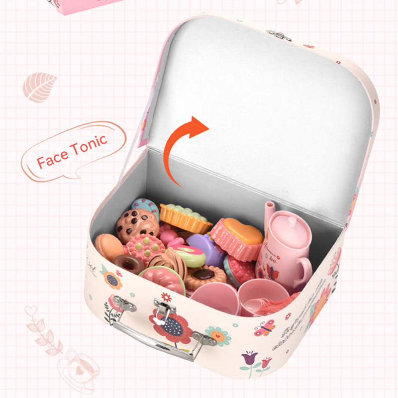 Bricolage Simulation thé nourriture gâteau ensemble jouer maison cuisine après-midi thé jeu jouets cadeaux semblant jouer jouet pour enfants enfants filles cadeau