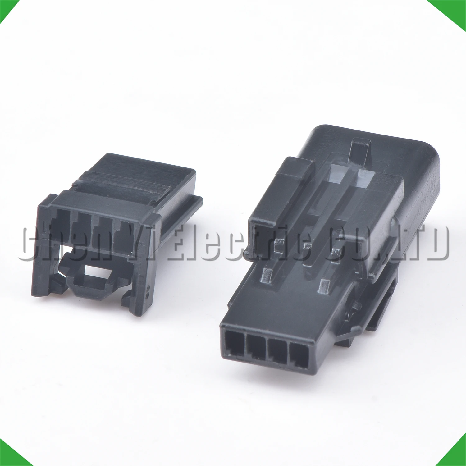Conectores automotrices negros de 4 pines Enchufe del mazo de cables 1379658 -1 1379674 -1