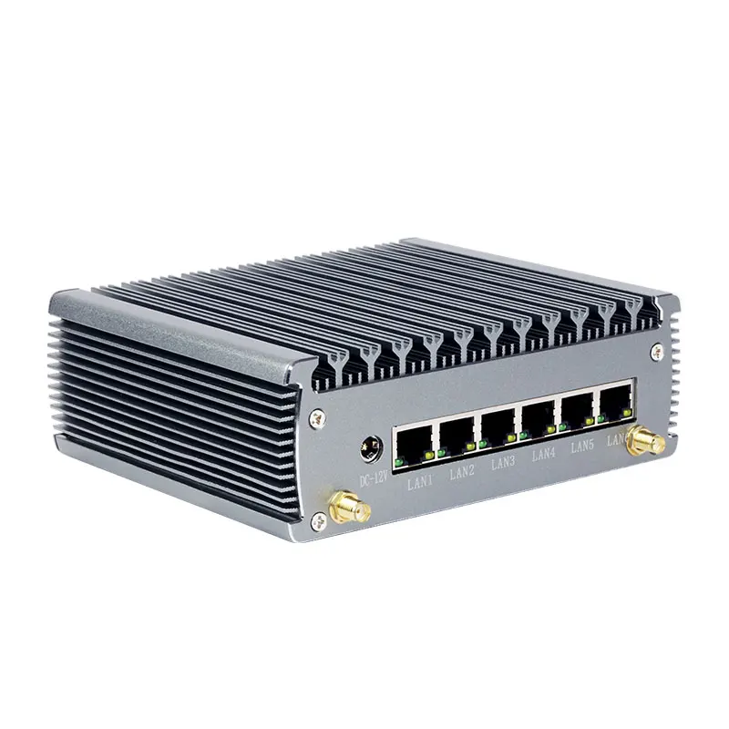 XCY-Mini PC i5-1135G7, 4 núcleos, 8 hilos, 6x LAN, 2,5G, Intel i225V, NIC, 4x, USB, RS232, HDMI, PCIE, GPIO, Windows 10, Linux/Ubuntu