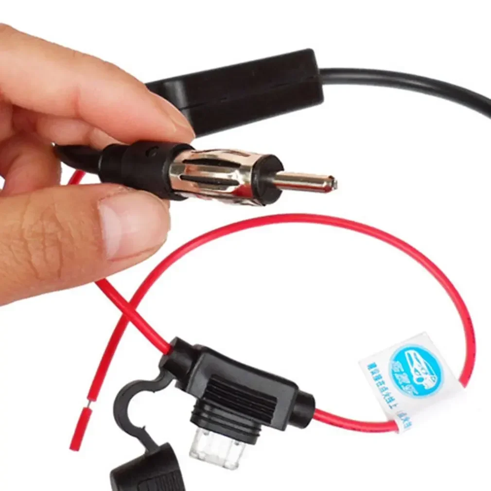 Pratik FM Sinyalverstärker Anti-Interferenz Auto Antenne Radio Universal FM Booster Amp Automobilteile Autoradio Verstärker