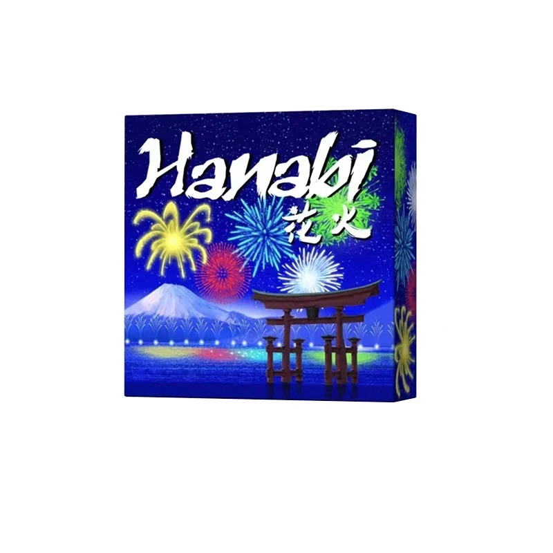 HANABI Brettspiel für 2–5 Spieler, Kartenspiele, einfach zu spielen, lustiges Spiel für Party/Familie
