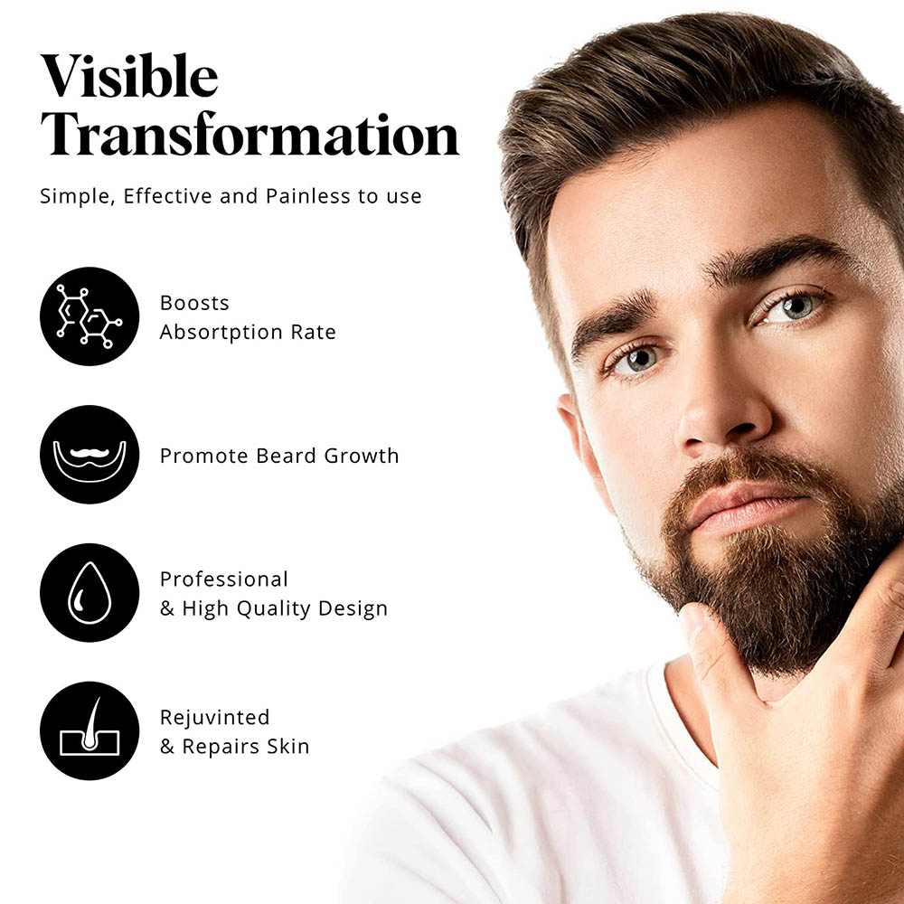 Dr Pen Titanium Derma Roller, Cuidados com a pele, Tratamento de perda de cabelo, Dermaroller Microneedling Machine, Derma Roller, 0.3mm, DRS 540