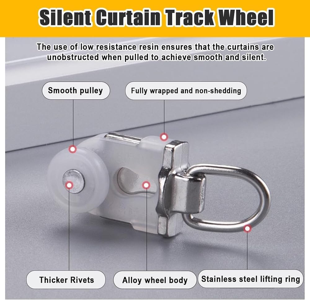 Dobles, Riel De Cortina Decorativo para Pared Y Habitación, Panel Divisor, Marco De Cenefa para Sala De Estar Y Dormitorio (tamaño