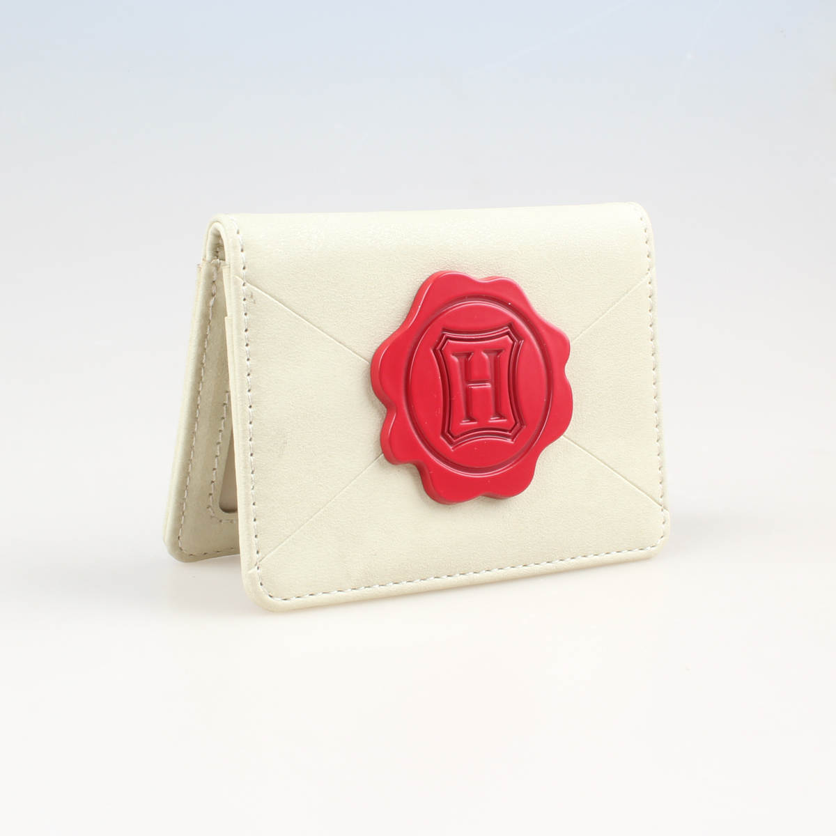 고품질 유행 대형 금속 배지 여성용 카드 가방, 디자이너 맞춤형 ID 카드 홀더