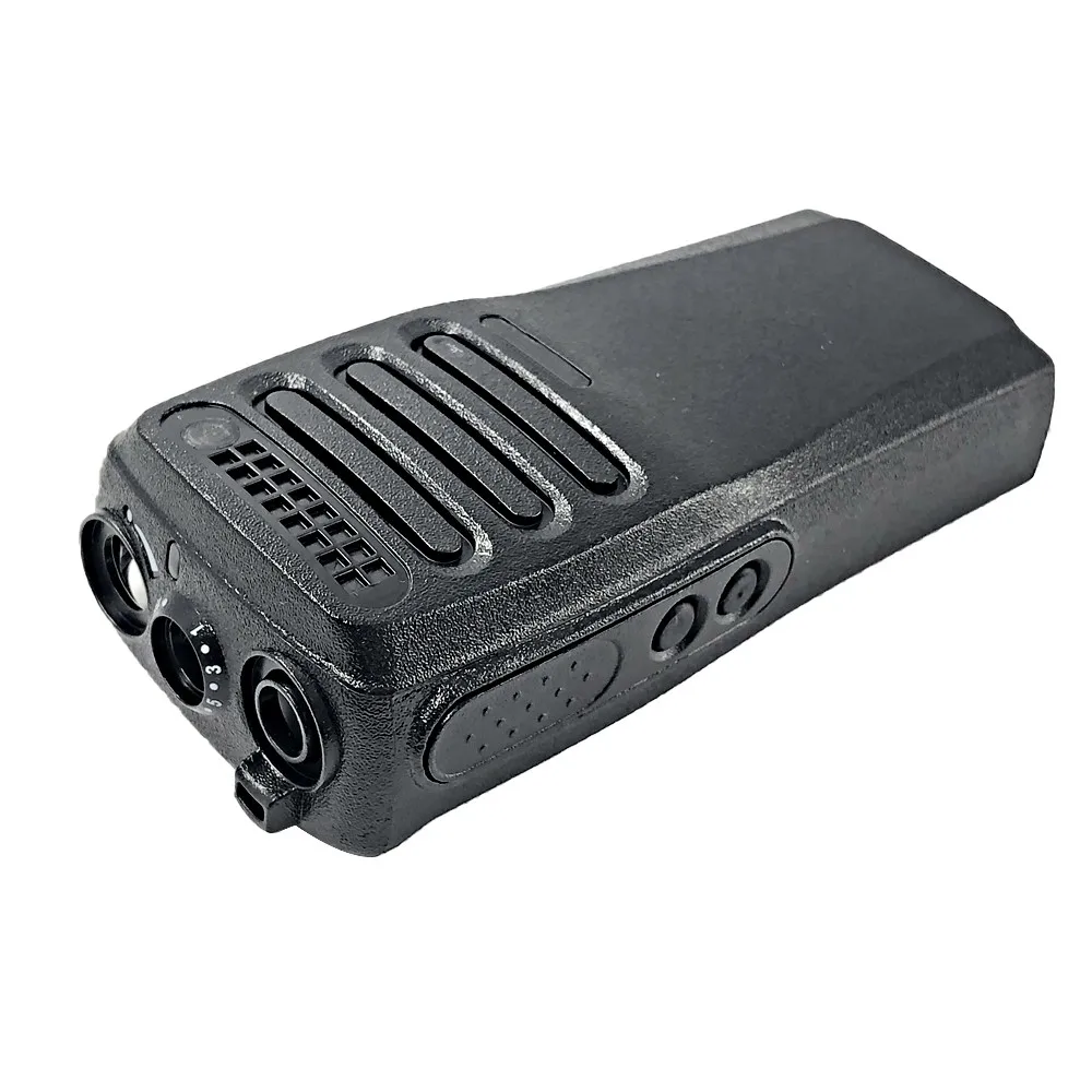 PMLN6345 Neue Schwarz Walkie Talkie Ersatz Front Gehäuse Fall Abdeckung für DEP450 CP200d XIR P3688 DP1400 Two Way Radio