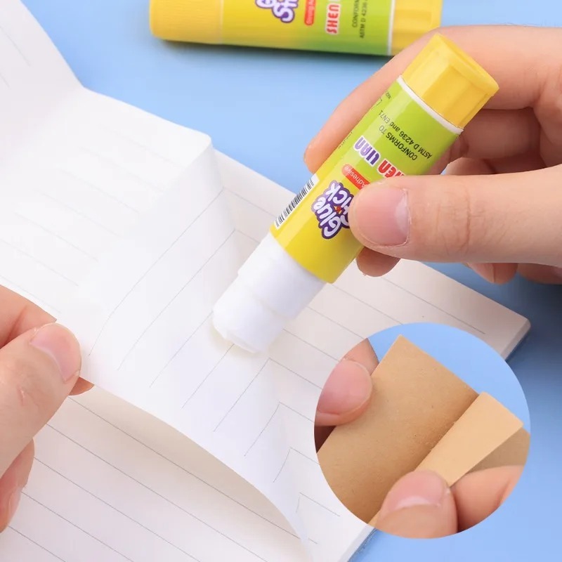 10/1Pcs Glue Sticks High Efficiency Adhesion Clear Solid Glue Guns for Scrapbooking Crafts Student Children School Stationery