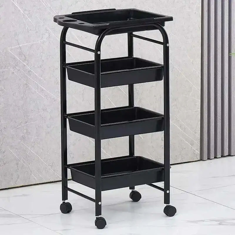 Wózek Wózek Estetyka Toaletka Zakupy Fryzjer Elegancki Fryzjer Organizer Carrello Estetista Spa Meble Pomocnicze