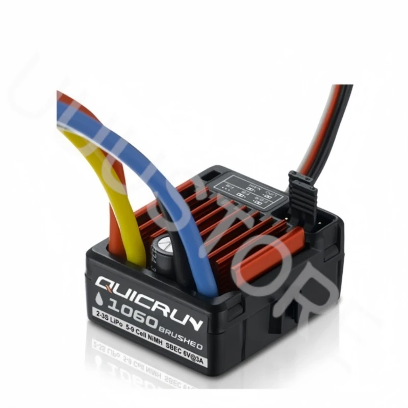 HobbyWing QuicRun 1060 60A 1625 1080 G2 80A Geborsteld Elektronische Snelheidsregelaar ESC Waterdicht Voor 1:10 SCX10 TRX4 TRX6 Redcat