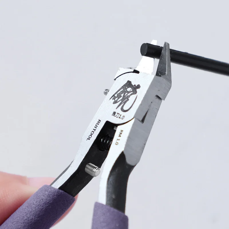 4,7-Zoll-Modellzange, ultradünne einseitige Gundam-Modellbauwerkzeuge für Anfänger zur Reparatur und Befestigung von Kunststoffmodellen