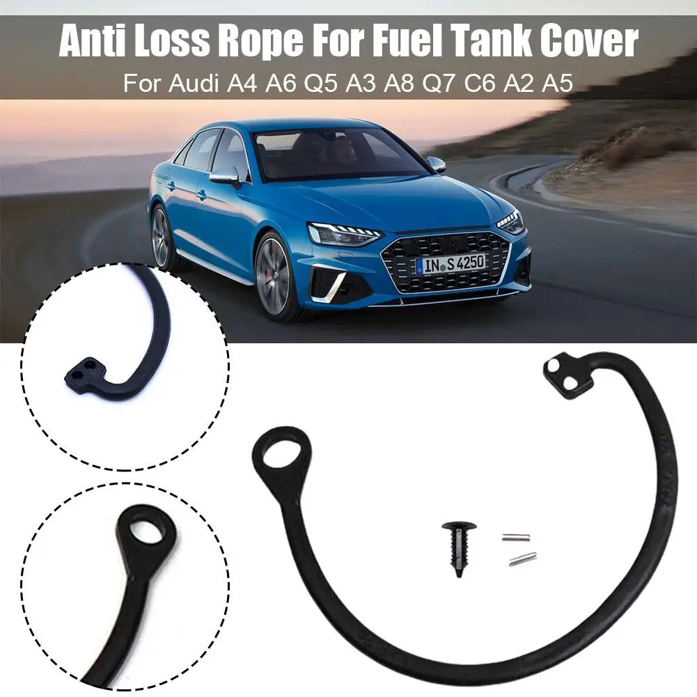 Faixa do cabo da tampa do tanque de combustível, corda do cabo para VW Jetta, golfe, Passat, Audi A1, A3, A4, A5, A6, A8, Q3, Q5, Q7, Seat, 1802015, 56