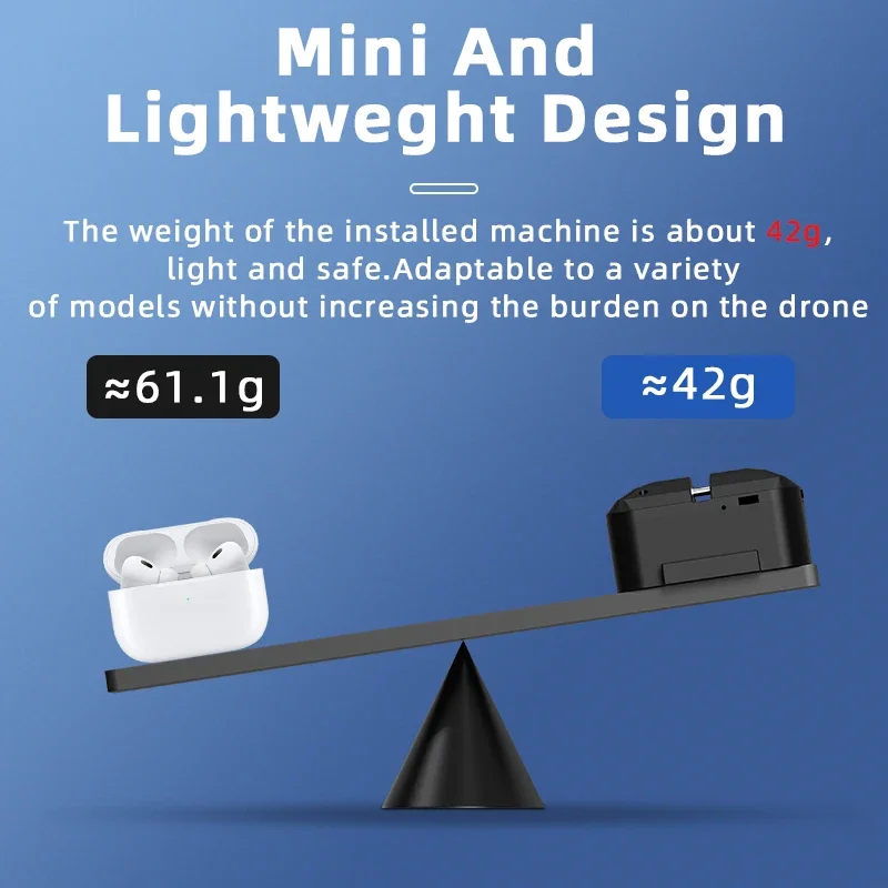 Система Airdrop для DJI Avata 2/Mini 4 Pro/Air 3/Mini 3 Pro/Mavic 3 Pro/Mavic Pro Drone Thrower Рыбалка Спасание жизни Отправить подарок