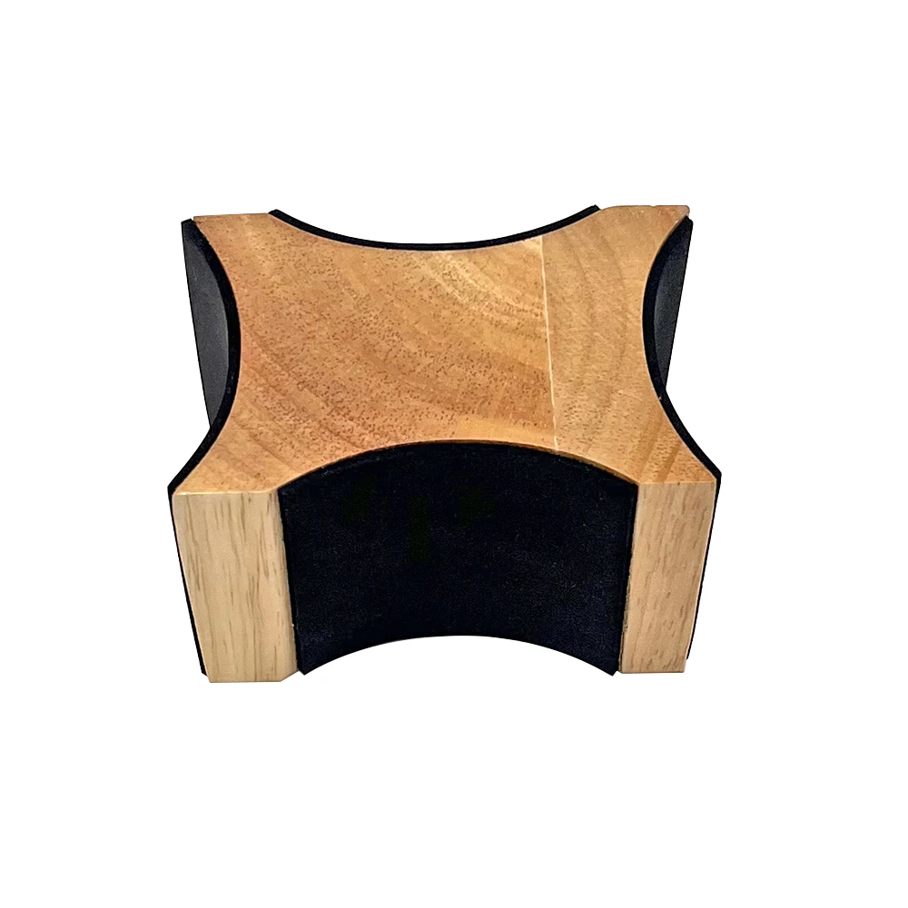 หมอนรองคอกีตาร์วัสดุมะฮอกกานี 2 การใช้งานความสูง Luthier เครื่องมือสําหรับกีตาร์อะคูสติกไฟฟ้าเบส Mandolin