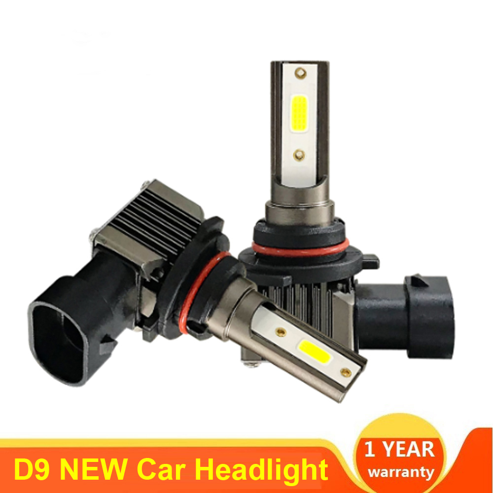 Bombilla LED Canbus superbrillante para faros delanteros de coche, lámpara Canbus 9005 HIR2, 9006 HB3 360 HB4 30000LM H11 H8 H9, sin Error 9012, 2 piezas