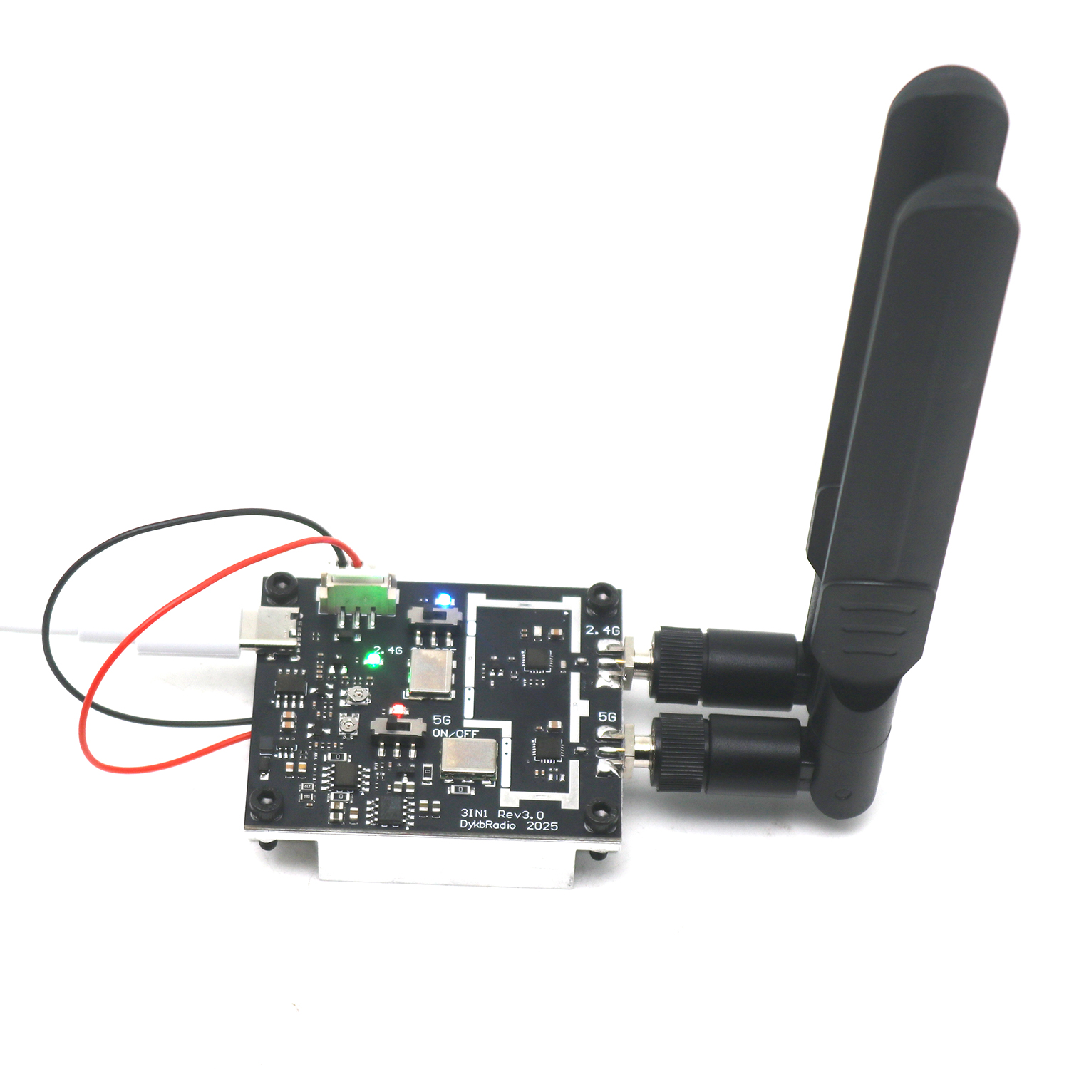 1W Power 2.4G 5.2G 5.8G WiFi VCO RF Generator 2.4Ghz 5Ghz 5.8Ghz Wifi Bluetooth Sweep Signal Source W WIFI Antenna