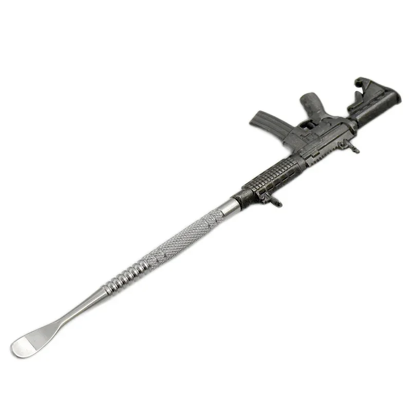 Creative Style Oil Spoon Stainless Steel Wax Carving Cleaing Tool Smoke Accessories