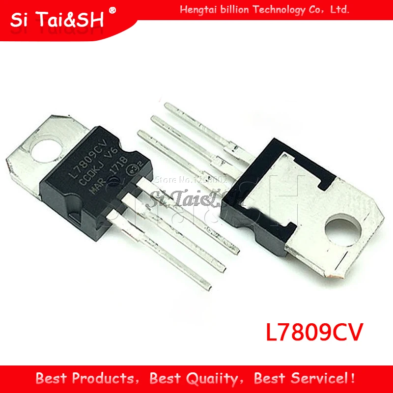 Si Tai & SH 10 unids/lote L7809CV L7809 7809 LM7809 MC7809 7808CV sistema de datos nuevo y original