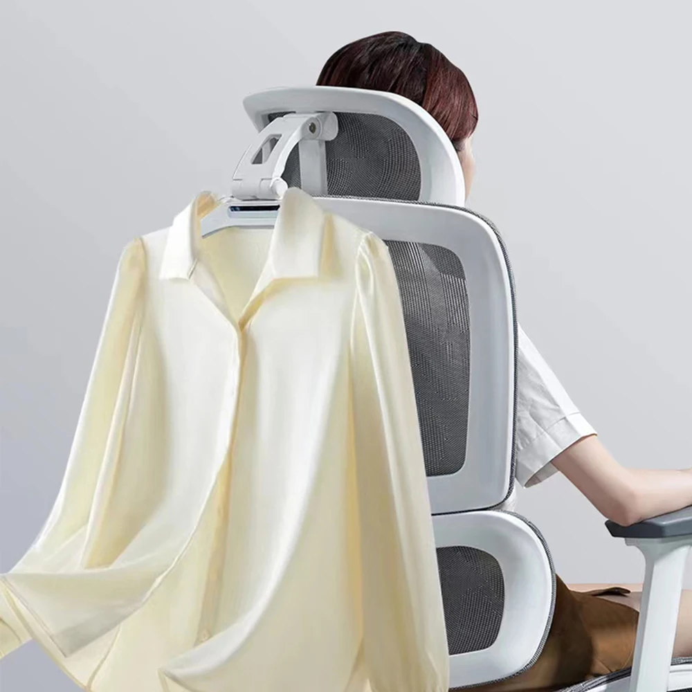 Tookfun Ergonomischer Stuhl, Bürostuhl, elastische Taillenstütze, Computersitz, Zuhause 145 °   Can Lie Gaming Chair 3D-Armlehne mit Kleiderbügel