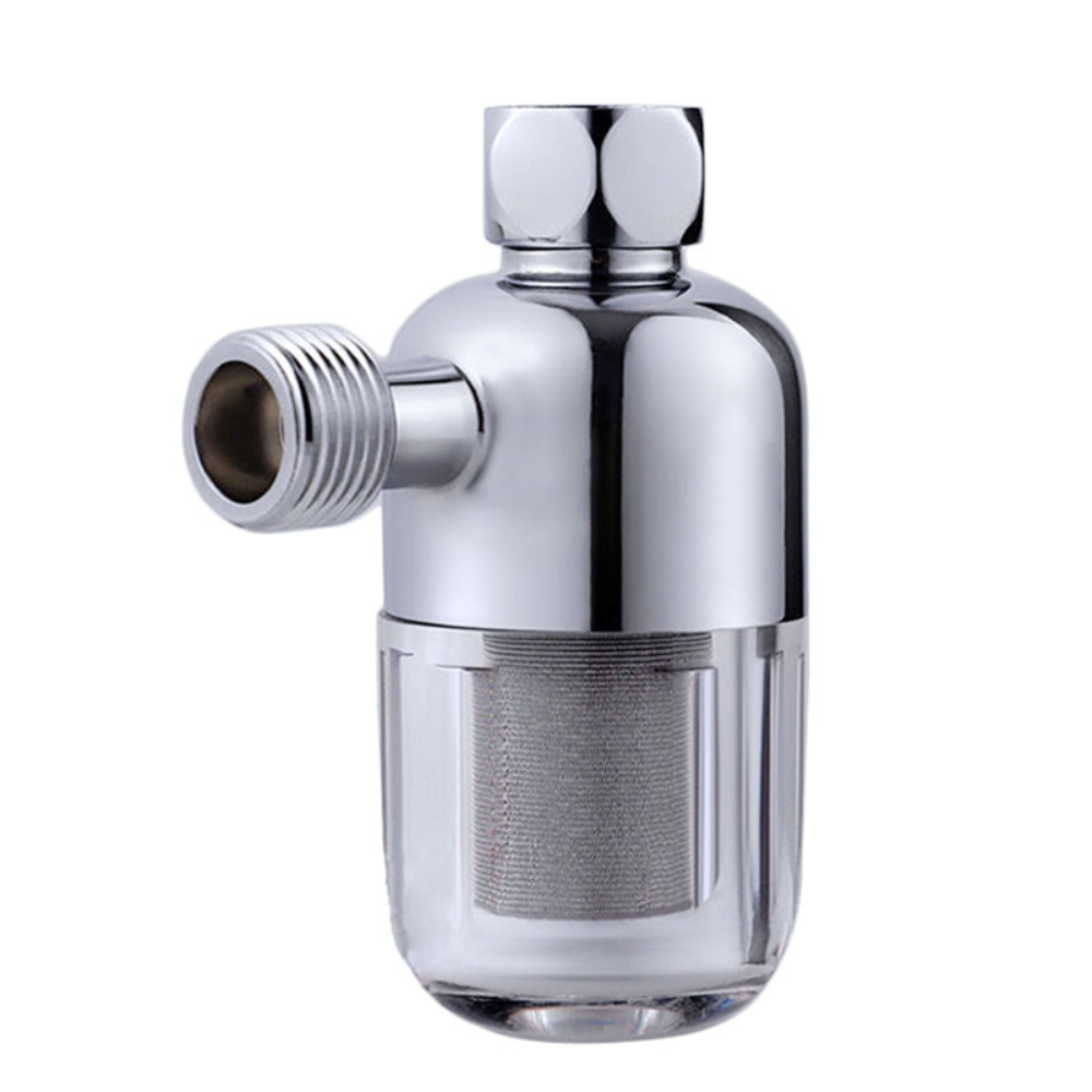 316 สแตนเลสสตีลกรองด้านหน้ากรองในครัวเรือน Inlet Tap Water Shower Anti-Scale เครื่องฟอกอากาศกรองน้ําดื่ม