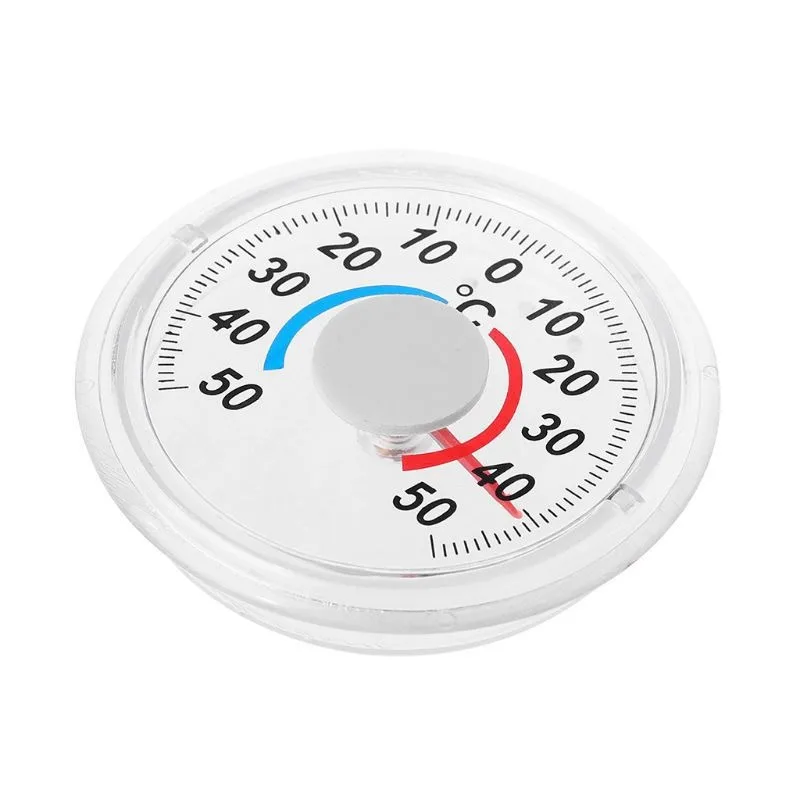 Outdoor Door Window Thermometer Pointer Type Cold And Heat Watch Hot SaleRound Plastic Door And Window Thermometer