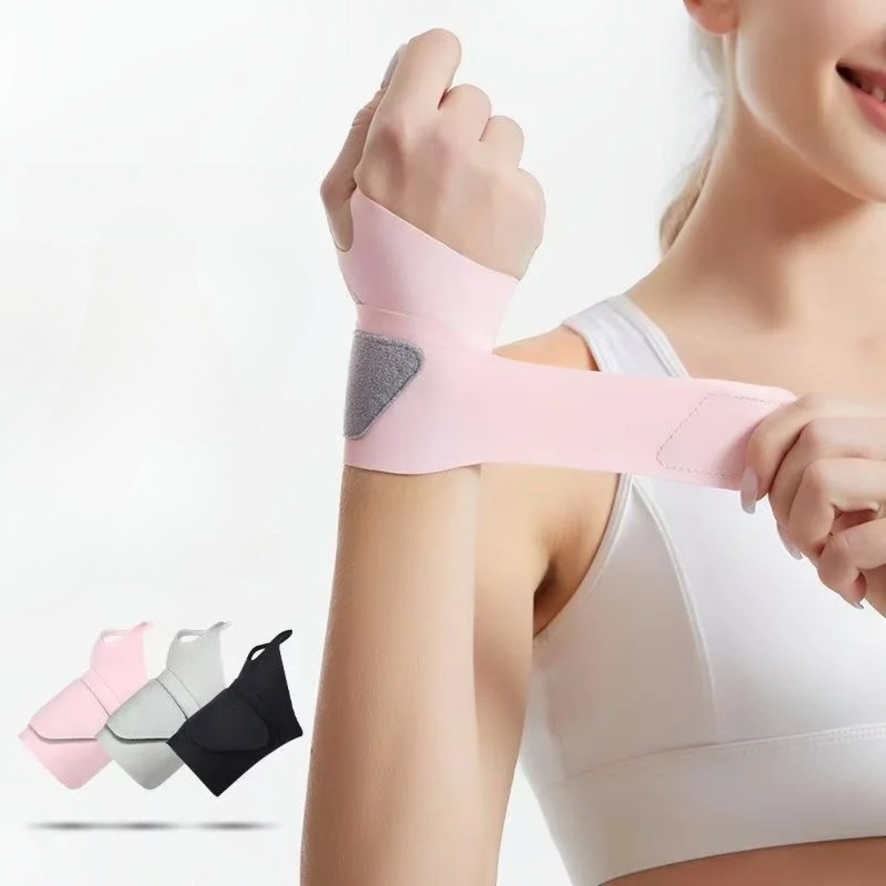 1 pçs ultra fino e respirável guarda de pulso fitness esportes envoltório proteção pressão para pulsos entorse tendão bainha bainha