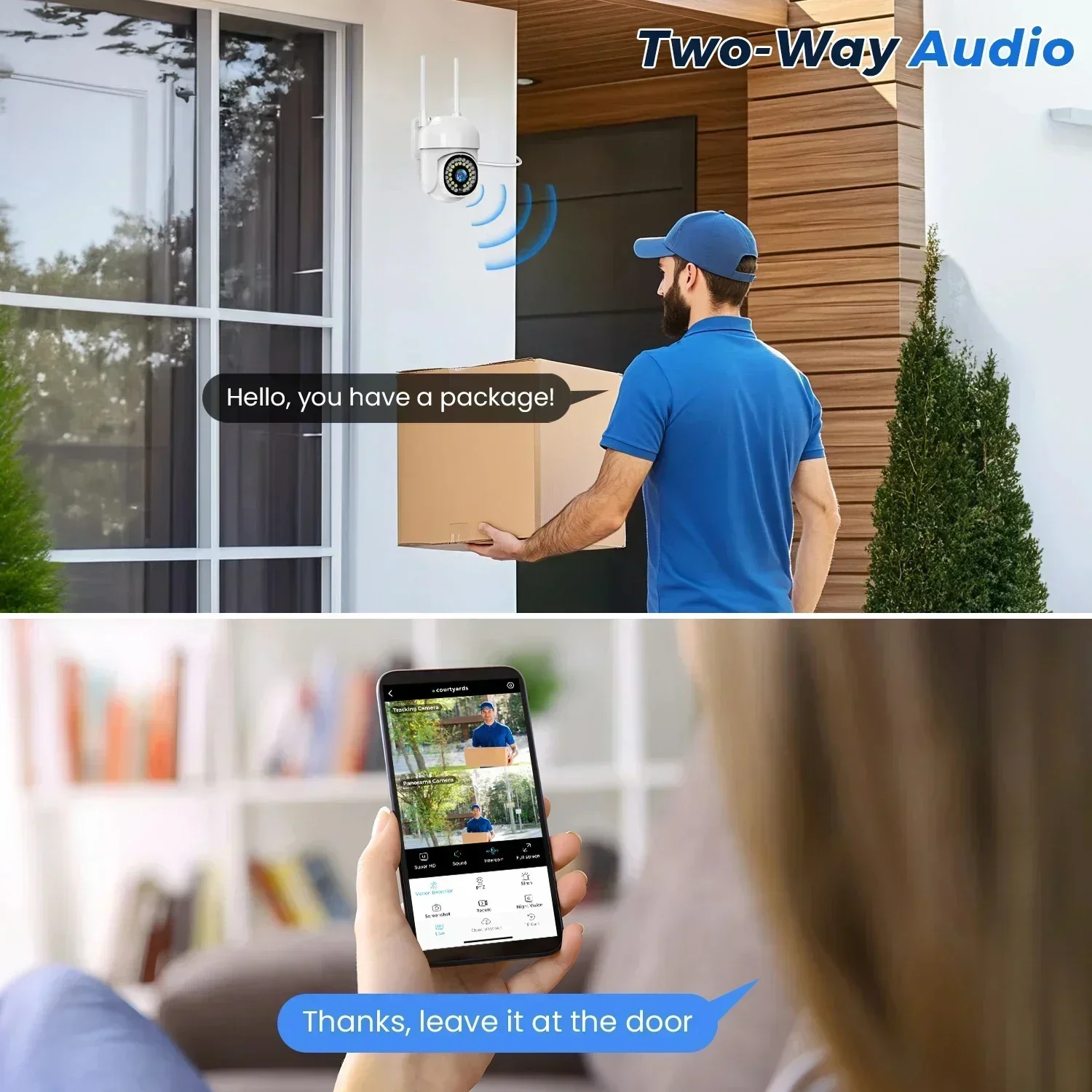 Yoosee HD IP Camera 3MP 5MP CCTV Outdoor Waterproof Color Night Vision Auto Tracking Two Way Audio Surveillance Cameras