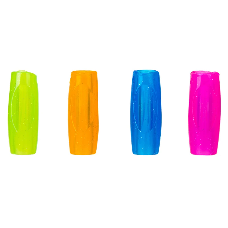 4 Cái/Túi Nhiều Màu Sắc Silicone Bút Cho Bé Tập Viết Chữ Dụng Cụ Thiết Bị Hiệu Chỉnh Cá Bút Chì Nắm Viết Viện Trợ Cầm Văn Phòng Phẩm