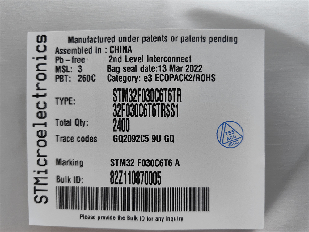 STM32F030C6T6  High quality New