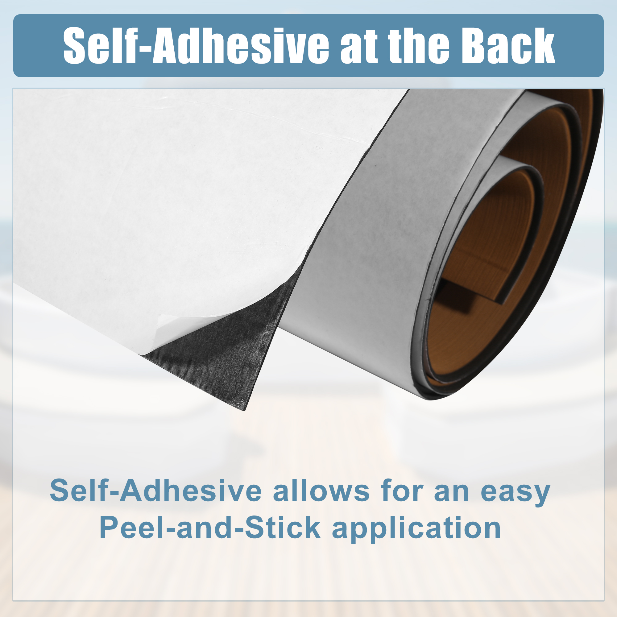 Uxcell 2400x600x5mm 2400x170x6mm 2400x57x6mm eva espuma barco piso de espuma deck de espuma de teca para barcos piso marinho iate de teca