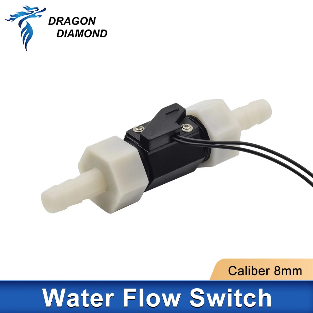 Rồng Kim Cương Cảm Biến Lưu Lượng Nước Công Tắc 8Mm Vòi Phun G1/2 "Áp Lực Điều Khiển Cảm Biến Lưu Lượng Nước Đồng Hồ