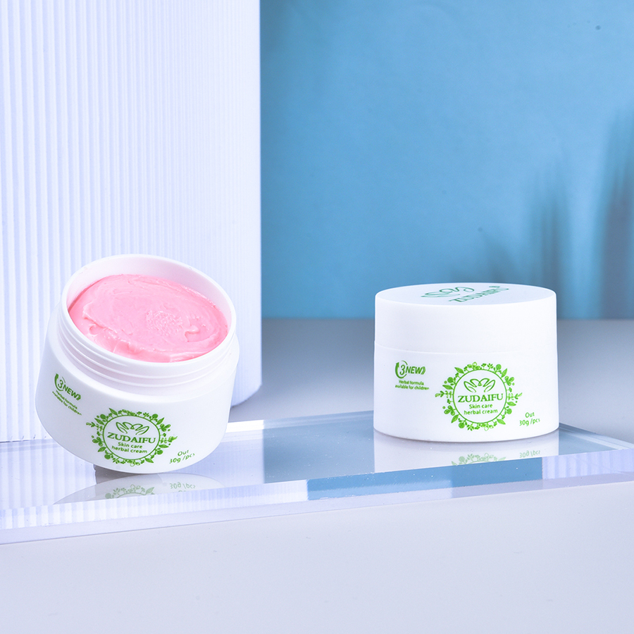 3 tercera generación de ZUDAIFU con caja al por menor crema para la psoriasis de la piel Dermatitis eczematoide eczema ungüento tratamiento crema para la psoriasis