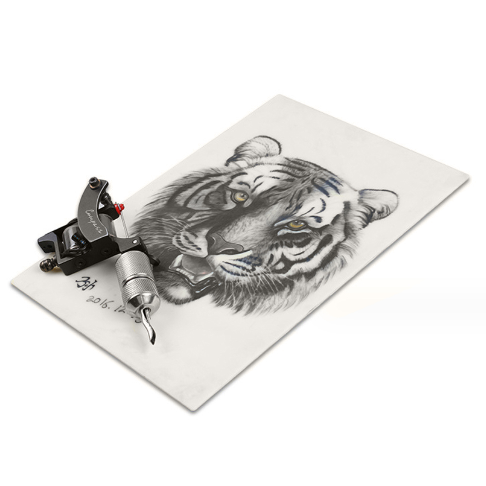 Rubber Board Practice Synthetic Skin Texture For Tattoo Realistic Leather Grain Surface Soft Silicone PMU Make Up Taty Supplies