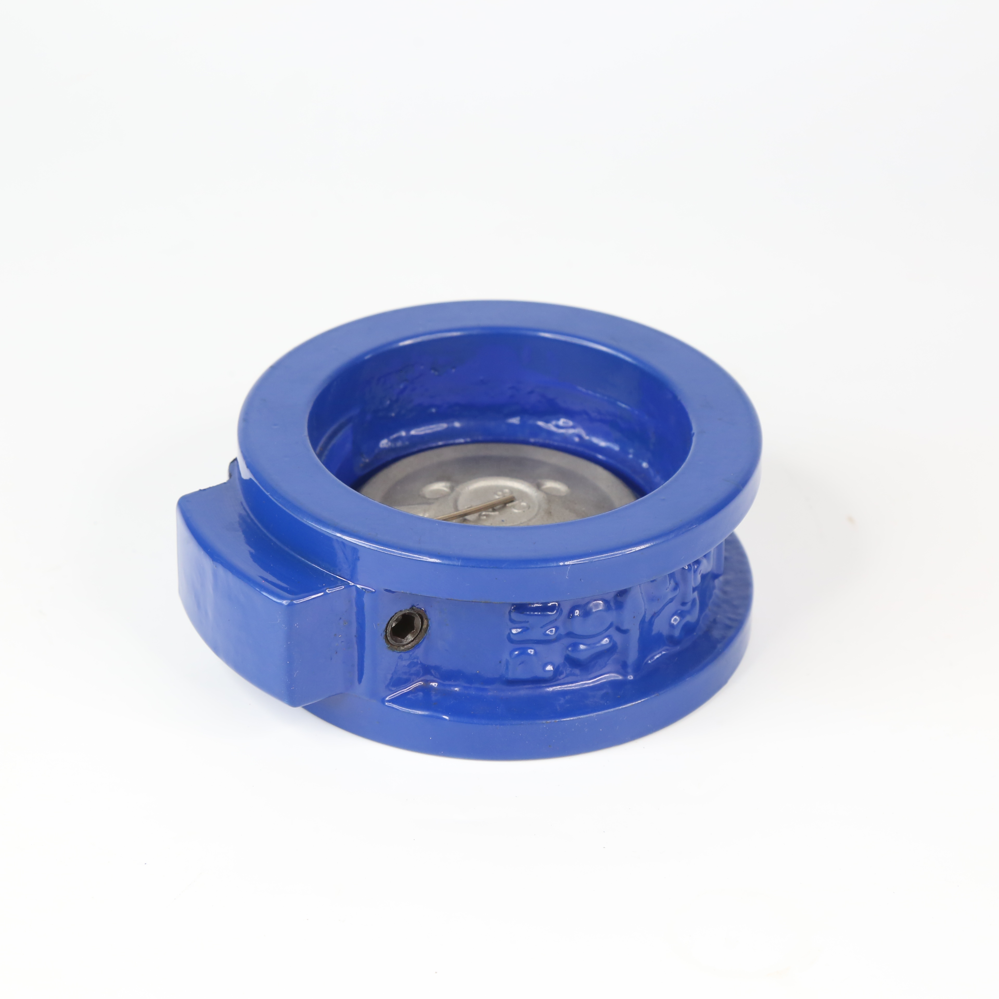 Disco único Swing Válvula, SS Placa, DI dúctil Ferro Corpo Wafer