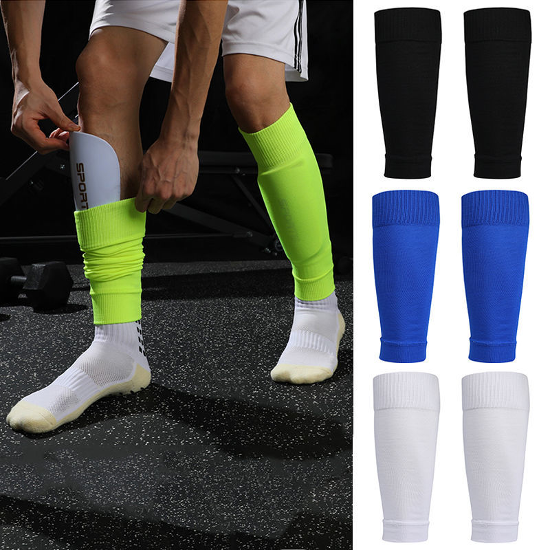 Calcetines de pantorrilla de fútbol protectores de fútbol calcetines largos de fútbol Protector de pies calcetines fijos calcetines de protección de pantorrilla al aire libre