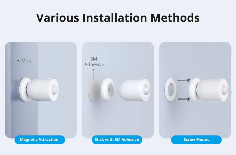 SONOFF SNZB-03P Zigbee 3,0 Sensor de movimiento detección de luz ambiental inteligente trabajo de seguridad del hogar con Alexa Google Alice IFTTT