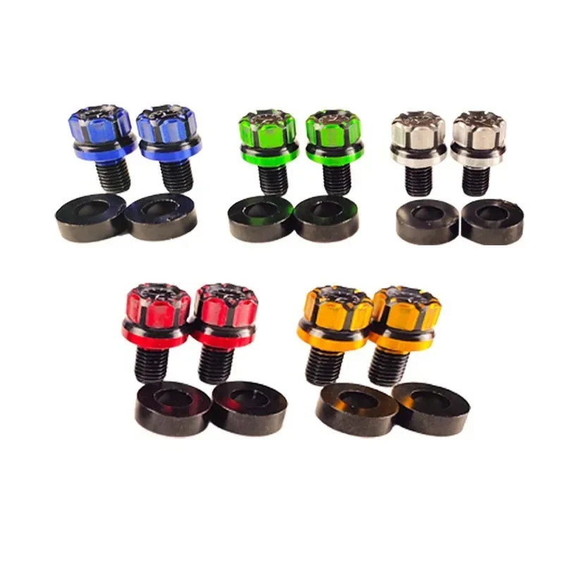 Motorcycle 2023 RnineT Black/Chrome Passenger Seat Bolt Tab Screw For BMW R nineT Rnine T Pure /5 R nine T Scrambler Urban G/S