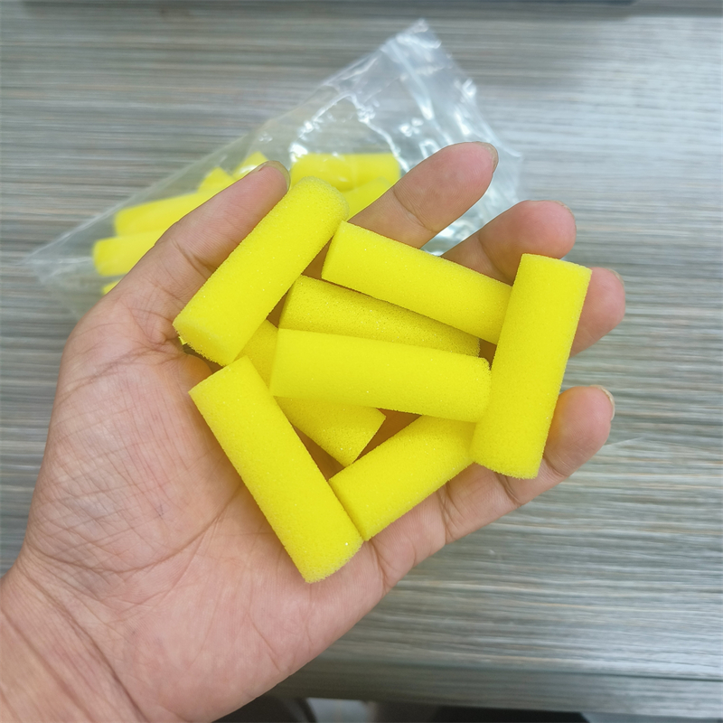 Malathorne 30 Pcs Cylinder-shaped Sponge Brush for Water-Base Table Tennis Glue+Random Color Clip Racket DIY Tools Accessories