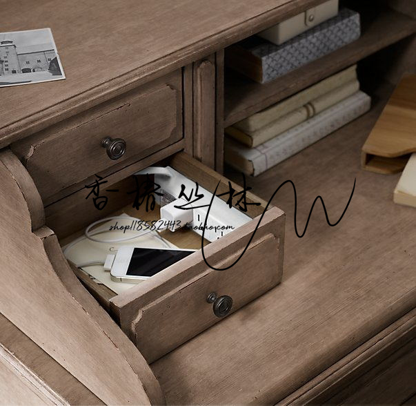 Мебель из массива дерева, детский стол, белый письменный стол из дуба