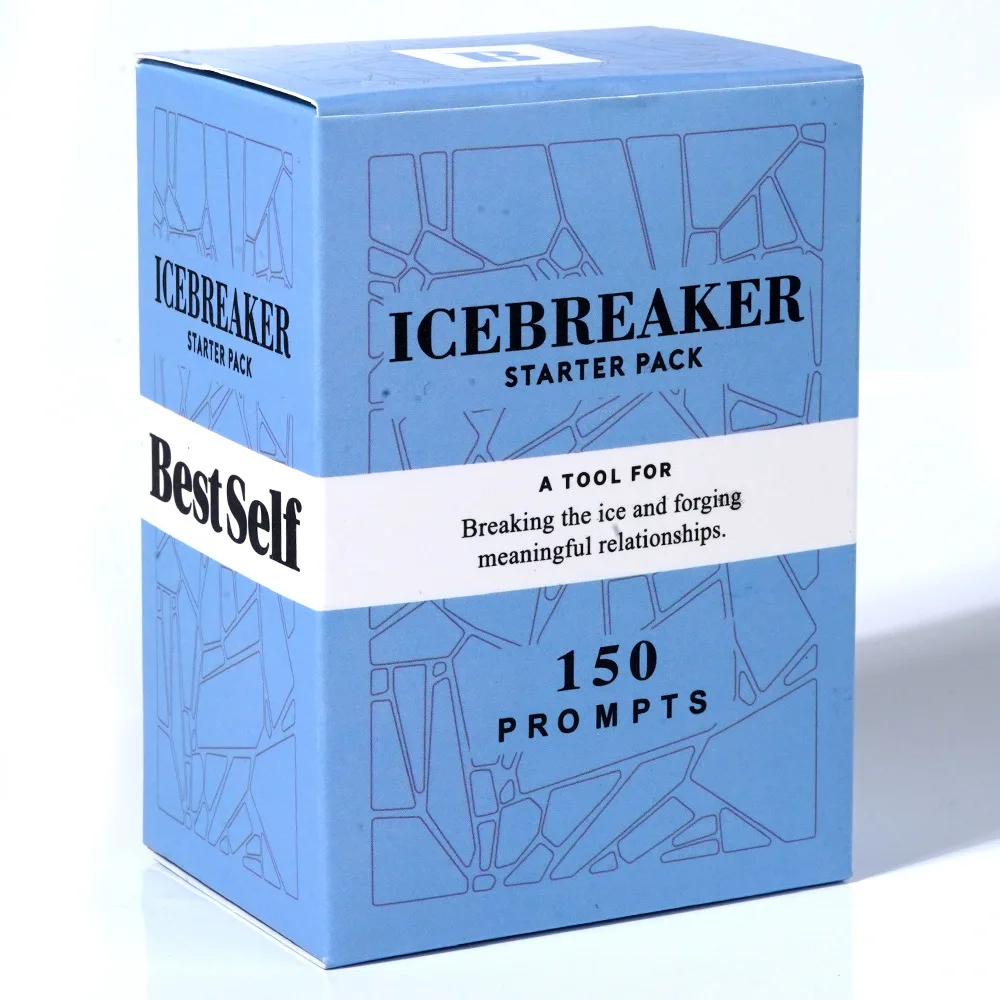 Icebreaker Deeper-Ultimate Talk ゲームデッキ、親密さ会話スターターデッキ、強力なツール、関係を強化するカードゲーム