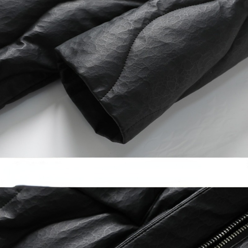 2023 Winter New Haining Leather Down Jacket Women's Mid-length Slim Thickened Fox Fur Sheepskin Korean Casual Comfort Outerwear