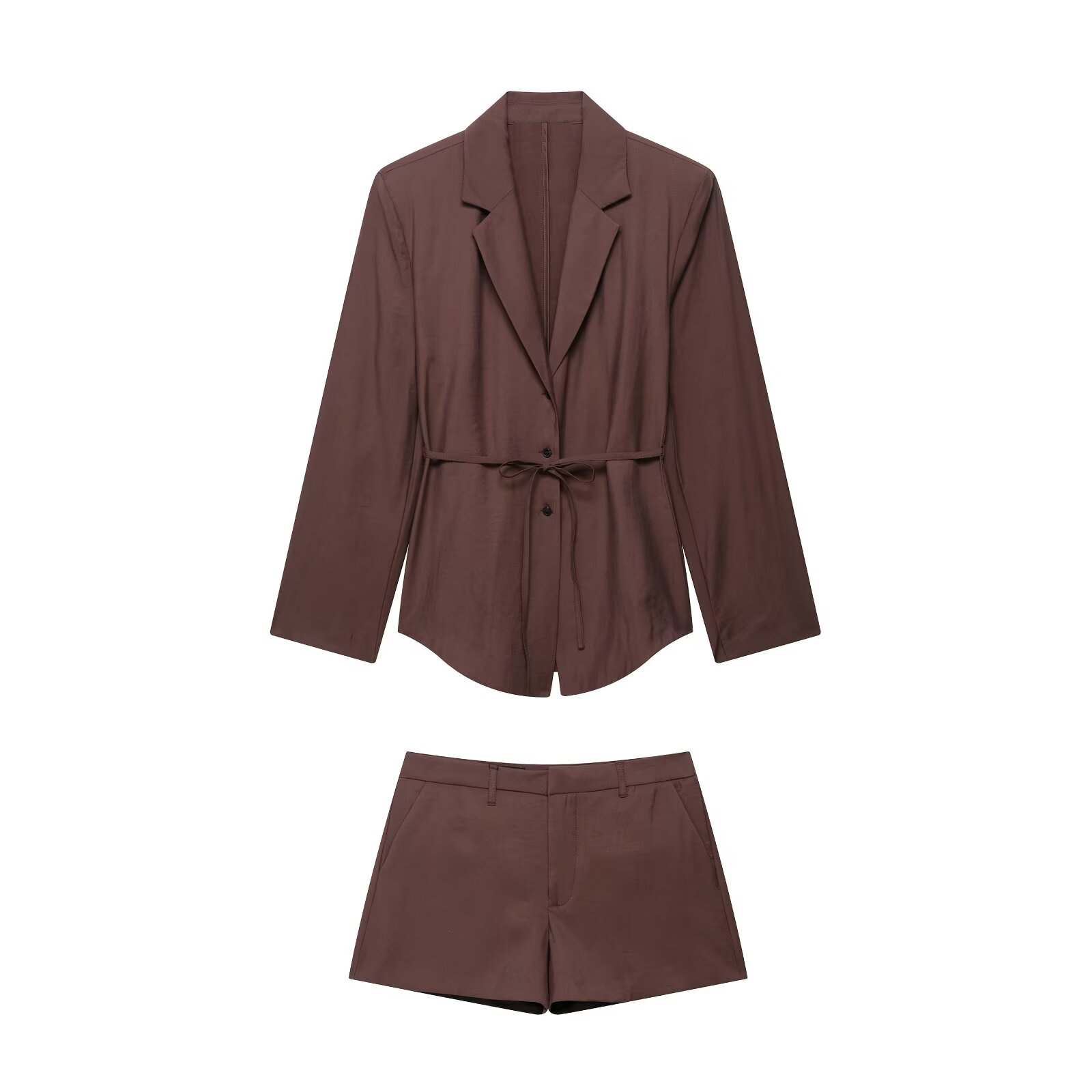 Tangada 2025 женский свободный пиджак женский с длинным рукавом с разрезом костюмы BE0951