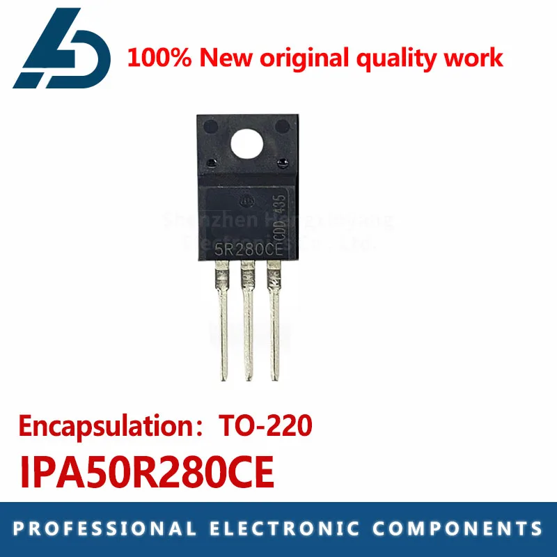 10 ชิ้น/ล็อต IPA50R280CE 5R280CE หรือ TO-220F 13.8A 600V N-Ch MOSFET