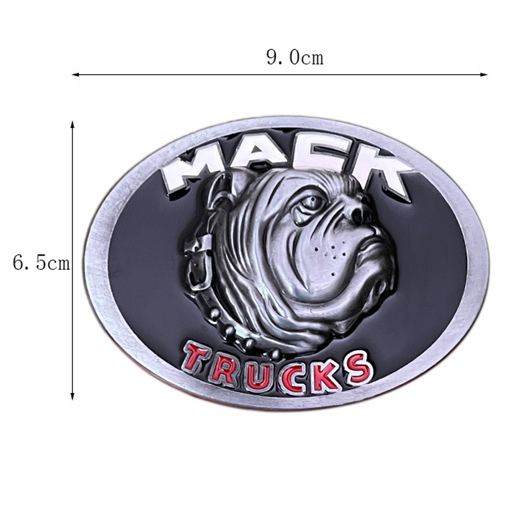 Мужская голова бульдога из цинкового сплава 22-417