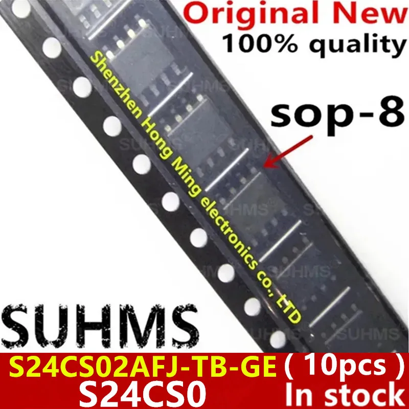 (10 Stück) 100 % neu S24CS0 S24CSO S24CS02 S24CS02AFJ-TB-GE sop8