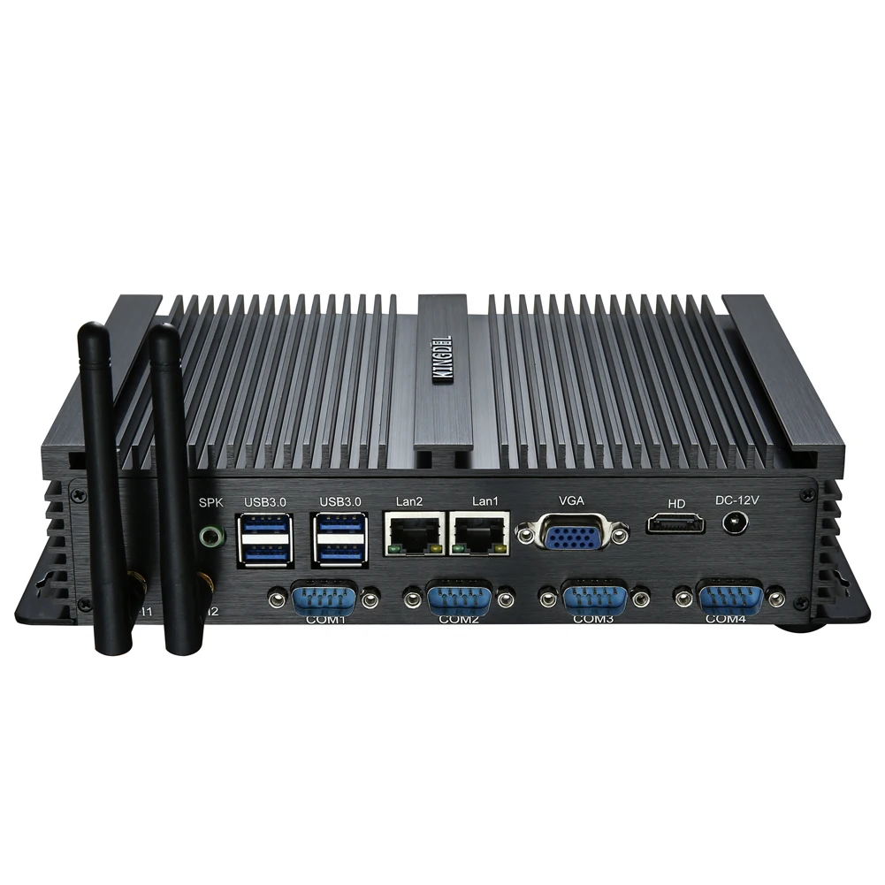 Fanless Mini PC Intel Core i5 3317U 1037U WindowsXP Celeron 1037U ITX Industrial Desktop Computer HDMI VGA Rugged PC AES Win11