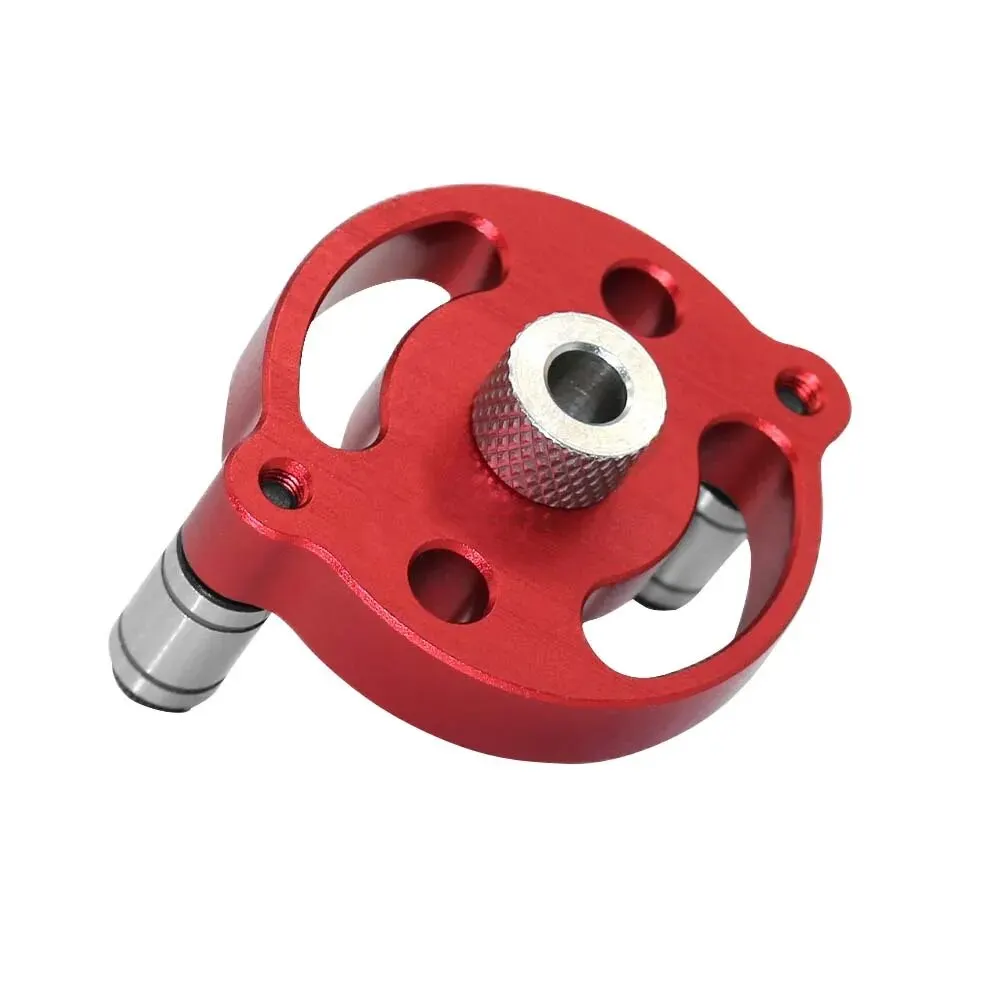 ไม้ Pocket Hole Jig 6/8/10 มม.Self-centering แนวตั้ง Doweling Jig เจาะท่องเที่ยวสําหรับ Locator Hole Puncher ช่างไม้เครื่องมือ